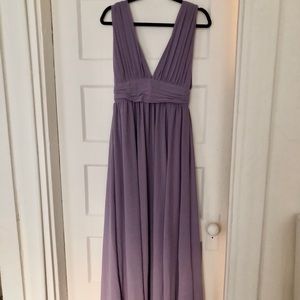 Lulus Heavenly Hues Dusty Purple Maxi Dress